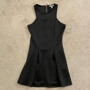 Zara Trafaluc black sleeveless mini dress, fit and flare, size small juniors